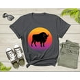 thumbnail image 4 of Cool Bull Cattle Animal Silhouette Farm Animal at Sunset T-Shirt Bull Shirt for Men Women Kids Boys Girls Teens Graphic Animal Gift Tshirt, 4 of 7