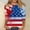 A19 Multicolor, variant on JOANKDMI 4th of July Shirts for Women 3/4 Sleeve American Flag Crewneck Loose Fit Tops Memorial Day Patriotic Festival Holiday Anniversary Wear