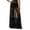 Black, variant on Arlun Women's Plus Size Lace Mesh Sheer Maxi Skirts Lightweight Breathable Loose Flowy High Waisted Flared Skirt Summer Fashion Patchwork A Line Long Skirts Black XL