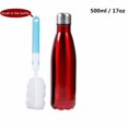 thumbnail image 1 of Bouteille d'Eau en Acier Inoxydable Isolée sous Vide à Double Paroi 17oz - Parfaite pour Sports Extérieurs Camping Randonnée Cyclisme +une Brosse de Nettoyage, 1 of 6