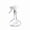 White, variant on 250ml Glass Spray Bottle Set - 2 Pack Refillable Atomizer Oil Bottles for Cooking and Grilling