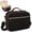 Black-Pure Ribbon, variant on 2 Layer Large Bible Carrying Case for Women, Church Bag with Handle, Shoulder Strap and Storage Pocket Protector