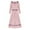 Pink, variant on Coerni Toddler Girls Muslim Arab Dresses Long Sleeve Kids 𝐈slamic Long Dress A Line Birthday Wedding Loose Casual Lapel