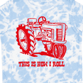 thumbnail image 4 of Inktastic This is How I Roll Tractor Red Boys or Girls Toddler T-Shirt, 4 of 5