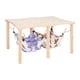 thumbnail image 3 of Escondite de hamacas conejillo de indias con soporte de madera hamacas dobles nido de cama de hamaca para para loro de de planeador de azúcar, 3 of 9