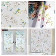 thumbnail image 3 of Película para ventanas Magnolia con adherencia estática, control de calor, protección de la privacidad, envío directo, película de vidrio extraíble reutilizable, decoración del hogar, 3 of 5