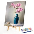 thumbnail image 2 of Kit de pintura por números DIY florero mano aceite arte imagen artesanía hogar pared decoración (2) FLhrweasw Nuevo, 2 of 9