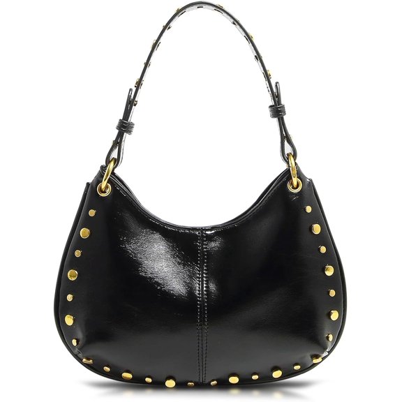 Sunyuer Trendy Riveted Hobo Bag - Chain Shoulder Bag & Crossbody Bag for Women, Suitable for Important Occasions, Work, Travel