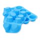 thumbnail image 3 of Juego de 4 moldes de silicona para magdalenas de grado alimenticio para tartas de chocolate (rojo, naranja, azul, verde). JAMW Sencillez, 3 of 4