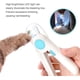 thumbnail image 4 of Cortaúñas y cortaúñas para perros con protector de seguridad para gatos - Cortaúñas para mascotas con luz LED para evitar cortar demasiado la lima de uñas gratis (azul), 4 of 5