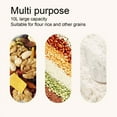 thumbnail image 3 of Rice Bucket, Plastic Rice Bucket Airtight Rice Container Flour Container Rice Plastic Storage Bin Rice Storage Container Large Capacity Rice Storage For Home Use, 3 of 8