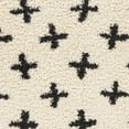 thumbnail image 5 of Livabliss Area Rugs for Living Room, 3x7 Beni Shag Global Off-White Runner Rug, Bedroom Dining Room Home Decor Stain Resistant Carpet (2'7" x 7'3" Runner), 5 of 8