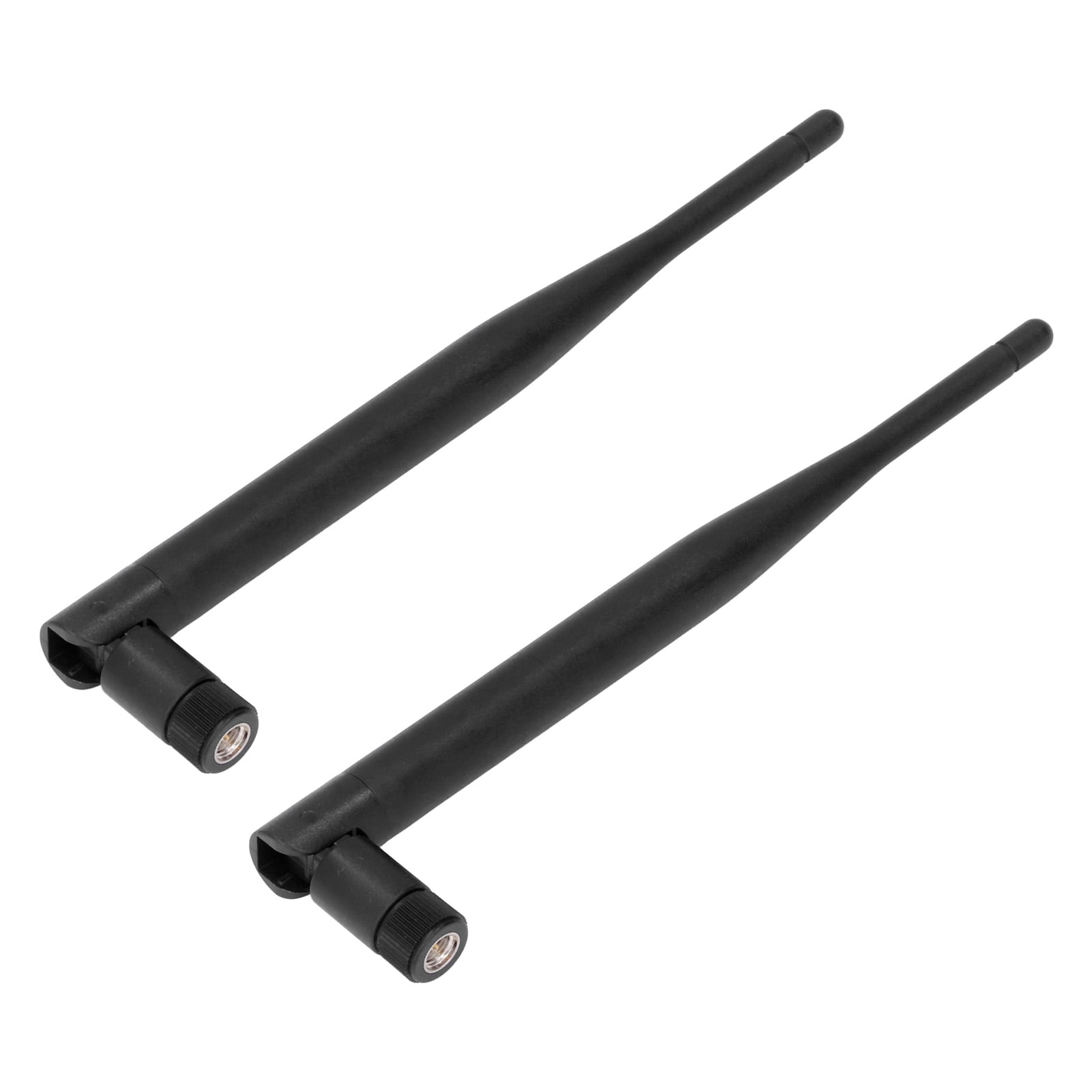 Yuly SMA-M WiFi Antenna Dual Band 2.4G 5.8G Flat Paddle Aerial for Wireless Network Card Router Modem 5dBi 