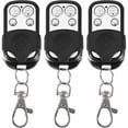 thumbnail image 1 of Set of 3 universal remote controls, Fixed Code, with frequency of 433.92 MHz, for Automatic Gate, 1 of 5