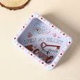 thumbnail image 5 of Anhility Valentine's Day Gifts Boxes with Lid Chocolate Candy Cookie Packaging Boxes Empty Candle Tin Jewelry Cases for Wedding Party Anniversary, 5.3x4.3x1.9 in, White, 5 of 5