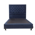 thumbnail image 2 of Box Base Cama Queen Size + Cabecera Mary Azul Marino, 2 of 7
