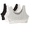 Black/White/Heather Gray/Multi-color, variant on Women's Tank Style Cotton Sports Bra, 3-Pack, Style-9012