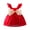 Red, variant on Vedolay Young Girl Dresses Girls Short Sleeve Dress Toddler to Little Kid,Red 6-18 Months