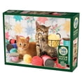 thumbnail image 2 of Cobble Hill 1000 Piece Puzzle - Balls of Fluff - Sample Poster Included, 2 of 2