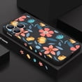 thumbnail image 3 of Funda de silicona suave con cordón y diseño de flores para iPhone 15, 16 Pro Max, 12, 13, 14, 11 Pro Max, XR, XS, X, 7, 8, a prueba de golpes, 3 of 5