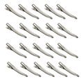thumbnail image 1 of Cateissary Pinzas para el cabello de aleación con estilo y duraderas para profesionales del salón, pinzas para el cabello con pasador, pinzas Artesanía plateado, 1 6 cm, 1 of 6