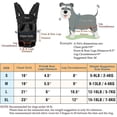 thumbnail image 2 of Mochila para mascotas Bolsa para transportar perros, mochilas con patas ajustables, bolsa de viaje portátil para mascotas, transpirable y cómoda, especialmente para perros pequeños y mediano, 2 of 4