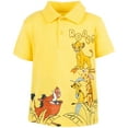 thumbnail image 4 of Disney Lion King Little Boys Polo Shirt and Shorts Toddler to Big Kid, 4 of 5