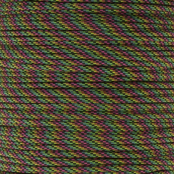 Paracord Planet 10', 25', 50', 100' Hanks & 250', 1000' Spools of Parachute 550 Cord Type III 7 Strand Paracord in Over 45 Warm Color Dominant Color Patterns