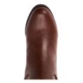 thumbnail image 3 of ALFANI Womens Brown Cushioned Buckle Accent Kallumm Round Toe Stacked Heel Zip-Up Riding Boot 6 M WC, 3 of 4