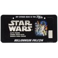 thumbnail image 2 of Millennium Falcon Plastic License Plate Frame, 2 of 4