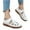 White, variant on Viluyesy Womens Flat Sandals, Soft Sole Closed Toe Comfort Casual Breathable Shoes Black