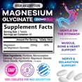 thumbnail image 2 of Magnesium Glycinate Supplement - 100% Chelated & Purified - for Calm, Sleep Support, Heart Health, Muscles & Bone Strength - Best Absorption Magnesium Glycinate Capsules, Bottled in USA - 120 Tablets, 2 of 9