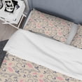 thumbnail image 4 of Designart 'Retro Botanical Pattern X' Mid-Century Modern Duvet Cover Set, 4 of 4