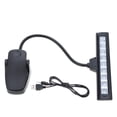 thumbnail image 3 of Amdohai Portable Flexible Bendable 9 LEDs Orchestra Piano Music Score Light Stand Clip Desk Reading Lamp, 3 of 8