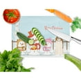 thumbnail image 2 of Caroline's Treasures Merry Christmas Carolers Saint Bernard Glass Cutting Board Large, 2 of 2