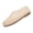 Khaki, variant on Bmawag Jelly Flat Sandals for Women Lightweight Round Toe Slip-On Hollow Breathable Jelly Mesh Flats