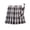 00-Brown1110, variant on WOYY Plaid Pleated School Skirt for Girls Preppy Uniform Skirt with Built-In Shorts, Black, Sizes 9-18