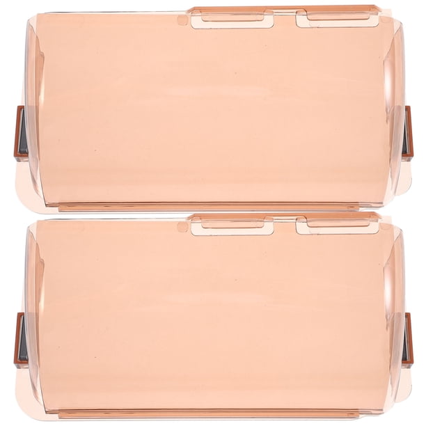 MERRYHAPY 2Ud Deflector De Aire Para Aire Acondicionado Compatible Universal Cubierta Marrón Para Hogar
