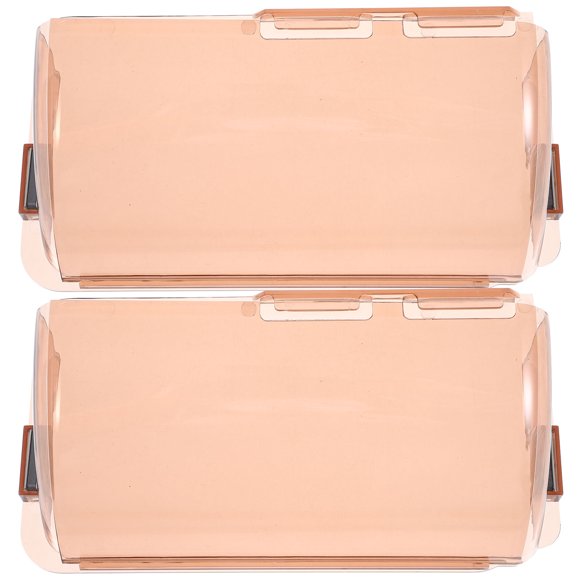 MERRYHAPY 2Ud Deflector De Aire Para Aire Acondicionado Compatible Universal Cubierta Marrón Para Hogar