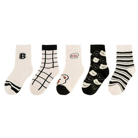 

6-Pack Socks for Women Children Baby Stockings Thickened Fall Winter Warm Comfy and Cute Animal Cartoon Pattern Socks