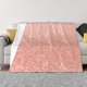 thumbnail image 1 of Fotbe Rose Gold Glitter Manta de Franela con Estampado, Manta Ultrasuave para Cama, Sofá, Auto, Hipoalergénica y Antibolitas-40"x30", 1 of 6