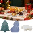 thumbnail image 5 of XINGAG Serving Tray, Snack Tray, Christmas Lidded Storage Platter for Candy, Cookie, Dessert Serving Xmas Party Table Decor, 5 of 5