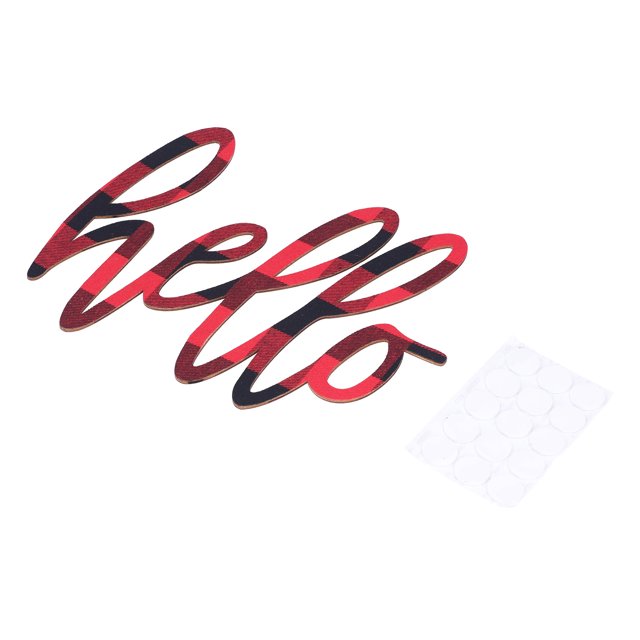 Decoración De Pared, Hermoso Adorno De Pared Con Letras Duraderas Con Cinta De Doble Cara Para El Hogar Para El Festival