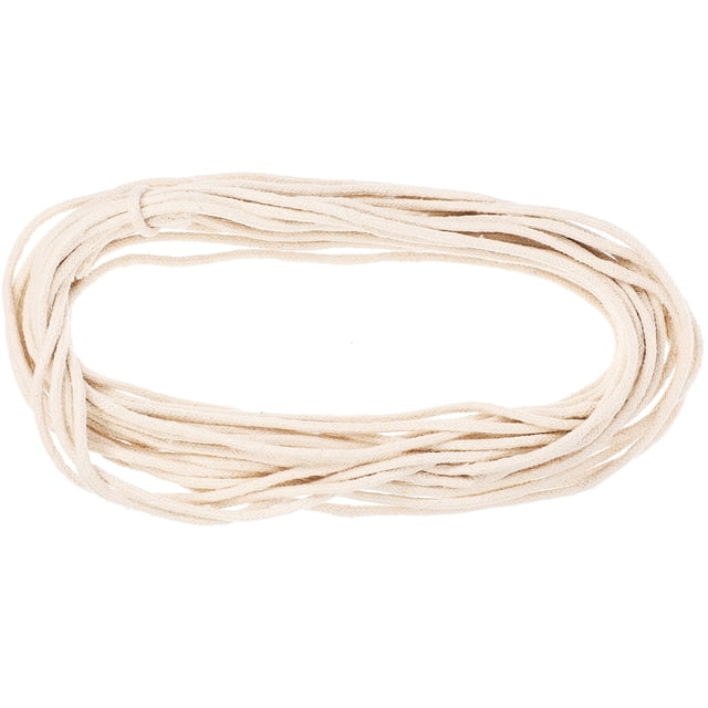 Miangastore Kerosene Lamps Indoor Use Cotton Rope for Fence 2 Rolls 393X0.16X0.16In