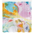 thumbnail image 3 of Ambesonne Abstract Shower Curtain, Surreal Abstract Art, 69"Wx75"L, Multicolor, 3 of 5