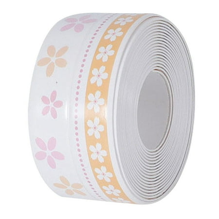 

Bathroom Waterproof Seams Self Adhesive Great Stickiness Sealing Tape Bathroom Bathtub Sealing Strip Kitchen Sink Door Window Seam Sticker