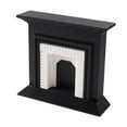 thumbnail image 2 of TISHITA 1/12 Dollhouse Fireplace Miniature Model Furniture Accessory for Scene Decor black, 2 of 8