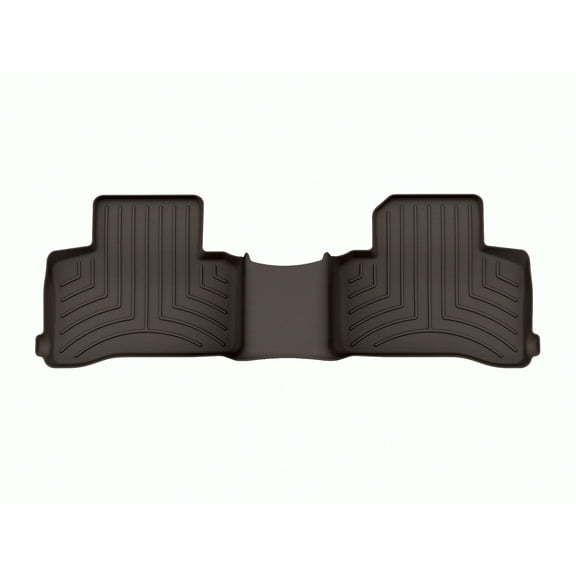 WeatherTech Custom Fit FloorLiners compatible with Mercedes GLC SUV, AMG GLC 43, AMG GLC 43 SUV, AMG GLC 63 S Coupe, AMG GLC 63, AMG GLC 63 Coupe - 2nd Row, Cocoa