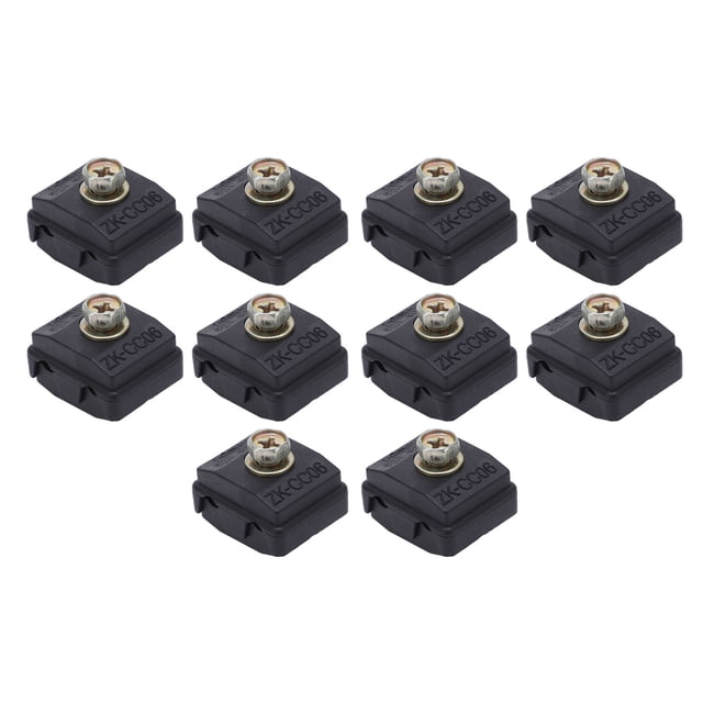 Conector De Perforación De Aislamiento, Retardante De Llama 10 Piezas 50A 400V Conector De Cable Tipo T Para Residencias Civiles Para Líneas Aéreas Al Aire Libre