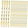 thumbnail image 5 of OHOIOLLA Golden Bobby Pin 60 Pcs for Girls Hair Styling Elegant Temperament Simple Design, 5 of 8